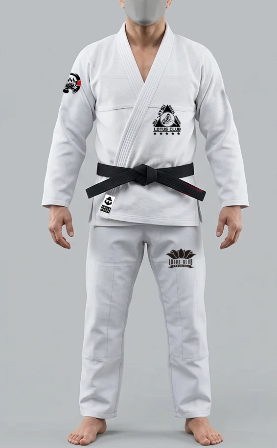 Kimono personalizado Lotus Club Argentina - vista frontal